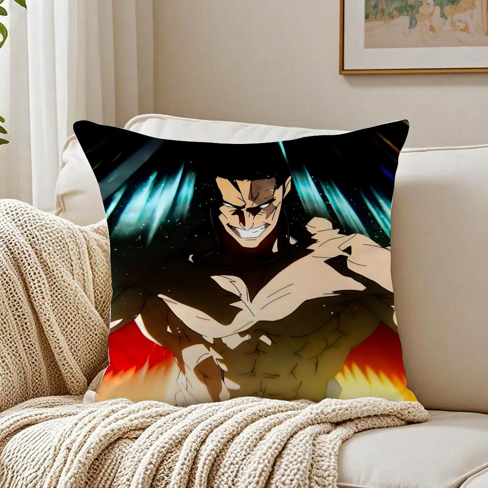 anime intense JJujutsu KKaisen Cushion Cover Pillowcase Antidustmite living Room Sofa Decor Cushion Room
