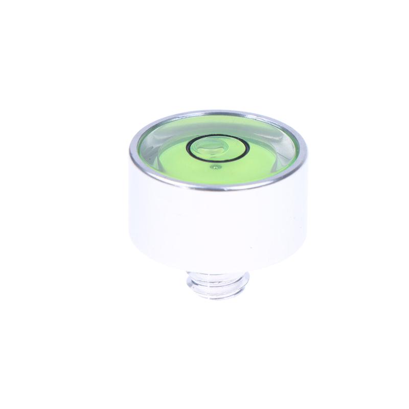 Bull'S Eye Level Bubble Small Bullseye Spirit Level Bubble Bead With Screw M6 1/4 Inch Leveling Tool With Nail 1Pcs