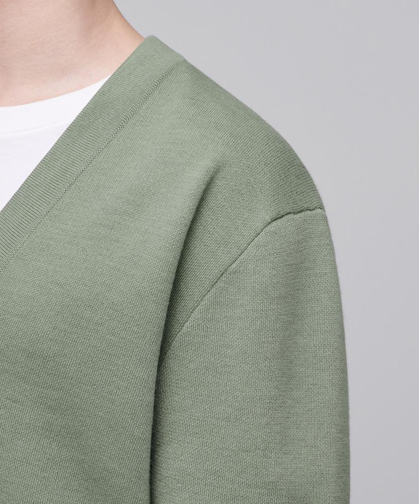Musinsa Standard Minimal Cardigan [Pale Sage]