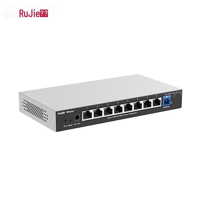 Ruijie RG-NBF2100S-8GT1SC Managed Gigabit Optical Access Switch