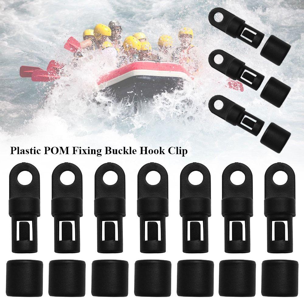 Goedkope Plastic POM Clips Camping Tent Hook Rope Buckle Elastic Ropes ...