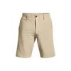 UA Solid Color Zipper Fastening Golf Sports Shorts Men Shorts Brown 1377302-289