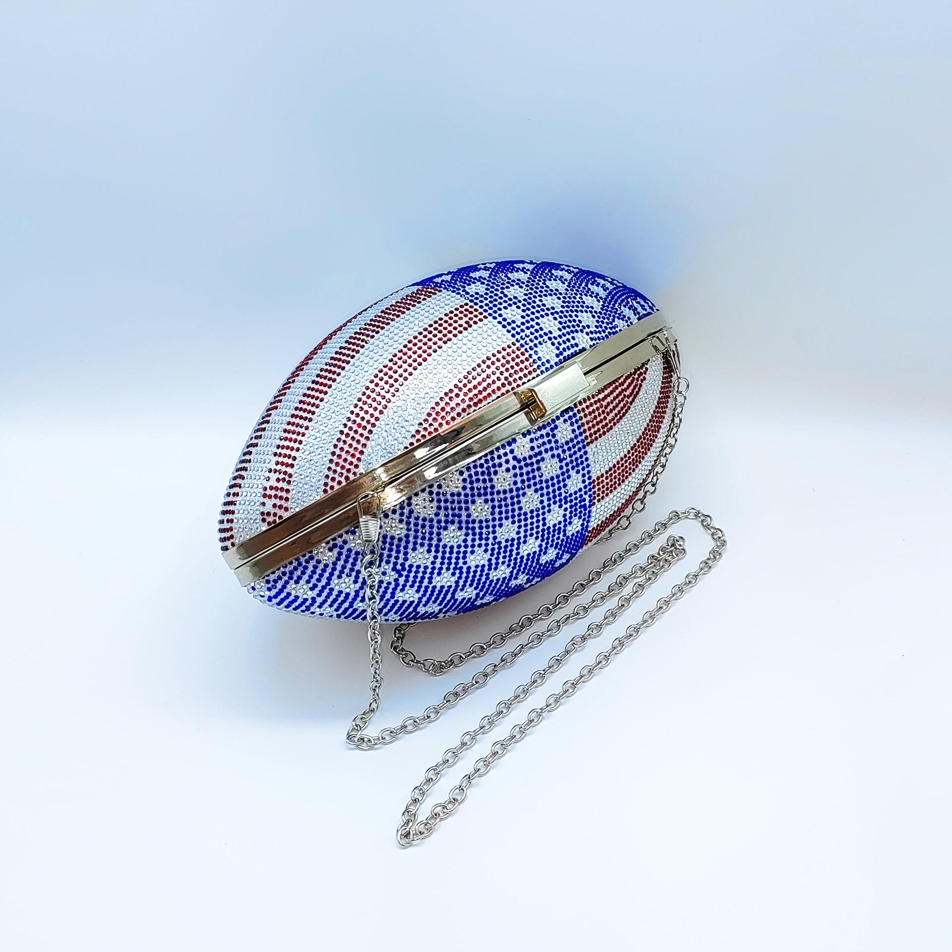 

Женская вечерняя сумка для регби класса люкс, украшенная стразами, для банкетов, вечеринок и свадеб