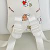 Cartoon Puppy Printed Backpack Junior High School Student Schoolbag Large Capacity Backpack