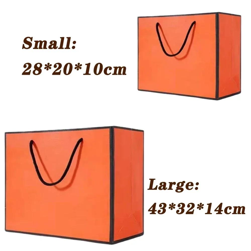 1-20ST Shopping Presentpåsar Tjock Papp Papppåsar Reklampåsar Kläder Smycken Små Papperspåsar