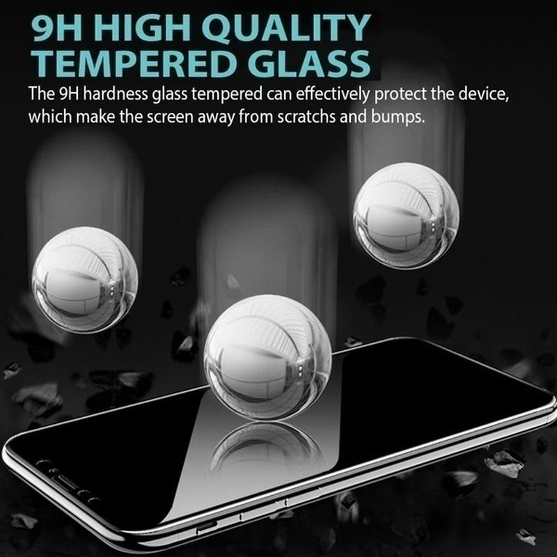 Full Anti Spyware Glass Screen Saver for iPhone 17 16 15 14 13 12 11 Pro Max 14 15 7 8 Plus XR X XS Max 6s 12 13 Mini