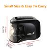 Portable Electric Pencil Sharpener Rechargeable Heavy Duty Helical Steel Blade School Office Stationery Supply