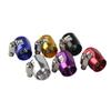 Aluminium Alloy Pipe Clip Mesh Hose AN8 Fitting Color Variety Direct Replacement Easy Installation Strong Material