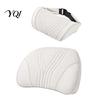 Supportive Headrest Car Pillow for Neck Support, Memory Foam with Breathable Seat Adjustable Strap, Universal Ergonomic Lumbar Support Cushion