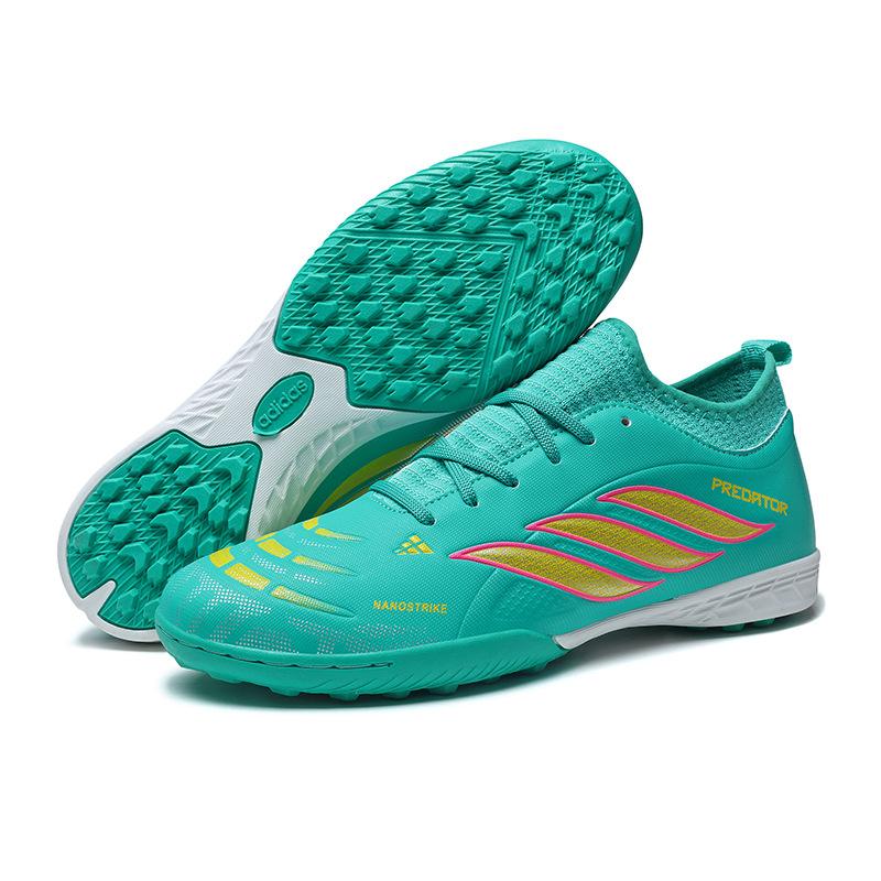 Youth Football Shoes Non-Slip And Wear-Resistant Tf Broken Nails Men'S Football Shoes Artificial Grass Competition Professional Adult Football Shoes