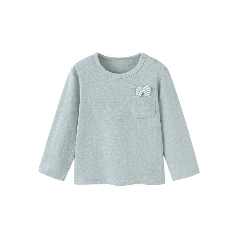Babylove Unisex Slub Cotton Long Sleeve T-shirt