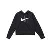 (WMNS) Sportswear Full Logo Hoodie 'Black' Women's DJ1124-010