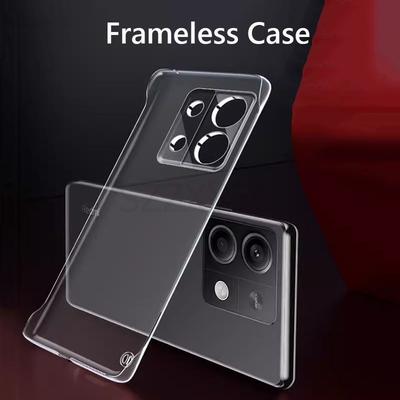 Rahmenlose Dünne Klare Harte Rückseite Hülle Für Xiaomi Redmi Note 13 Pro Plus Note13 Pro Plus Pro+ 5G Stoßfeste Coque Handyhüllen