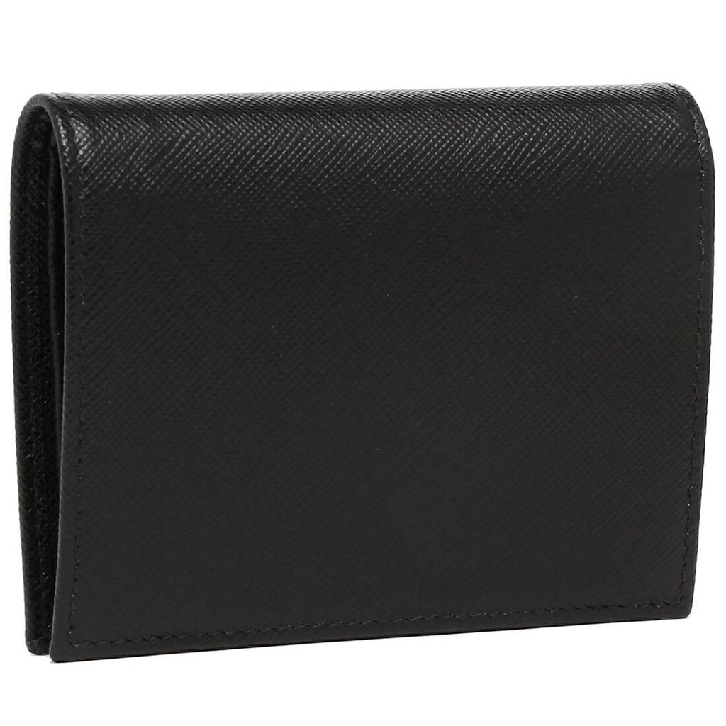 Wallet 1MV204 QWA F0002 Bifold Wallet Plain NERO Black [Prada] Women's [Item]