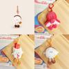 Grabbed Hand Octopus Pancake Plush Keychain Backpack Pendant Decoration Gift