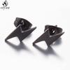 Punk Stainless Steel Lightning Earring for Women Sun Piercing Jewelry Cool Girls Personality Earrings Gifts Accessories
