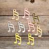 Pack of 100 Stylish Musical Note Pendants for Creative Accessory Jewelry Components Bracelet Necklace Accessories
