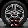 Новые 4 шт. Значок GR SPORT 56 мм 60 мм 65 мм Наклейка с логотипом Колпачок центральной ступицы колеса Заглушка диска Аксессуары для стайлинга значков