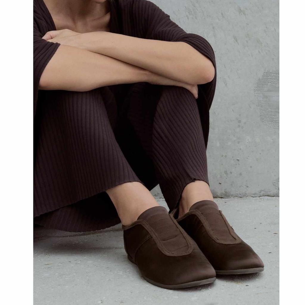 Zara Fashion Simple Spliced Material Elastic Ballet Flats Women Flats 15200510-38