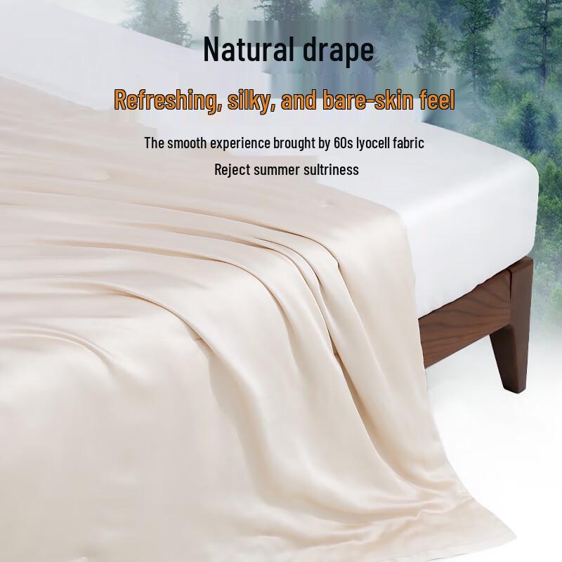 One's Member 100% Natural Tussah Silk Summer Quilt