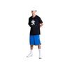 Nike Thunder Team Letter Print Quick-Dry Round Neck Casual Short Sleeve T-Shirt Men T-Shirts Black AA8737-010