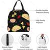 Borse Termiche per Pranzo Uomo Donna, Borsa Tote per Mantenere Cibo Caldo o Freddo, Lunch Box Riutilizzabile per Ufficio, Viaggi, Potluck, Cucina di Casa