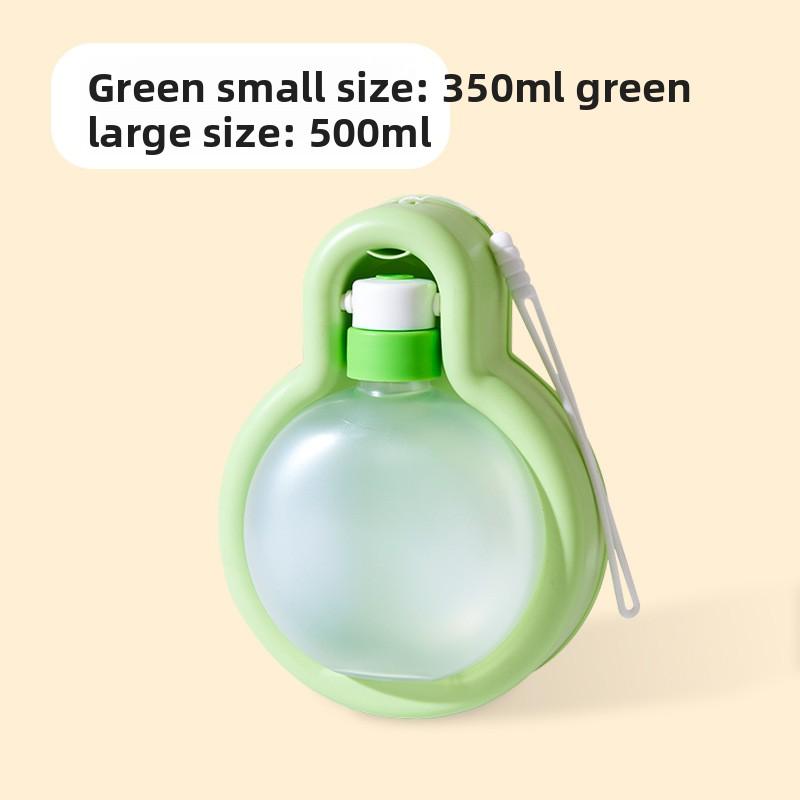 

Dog Outdoor Water Cup, Dog Water Bottle, Portable Travel Cup, Dog Walking Water Bottle, Pet Drinking Water, Water Feeding Water Dispenser green, small