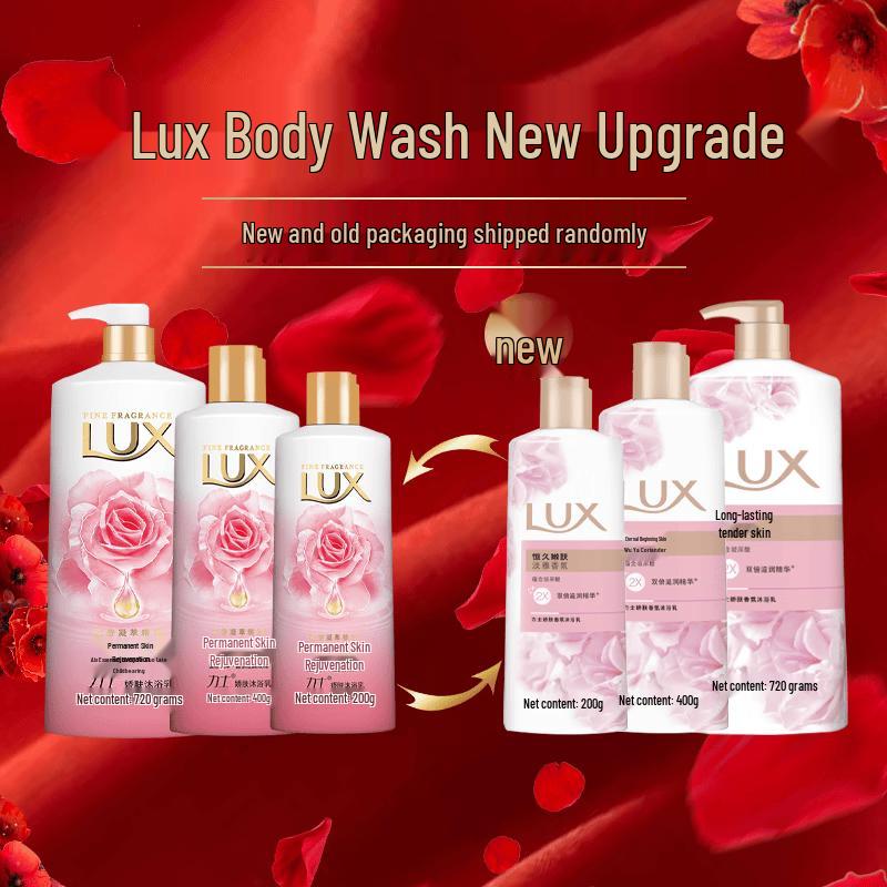 lux Everlasting Tender Skin Fragrance Shower Milk, 2x200g