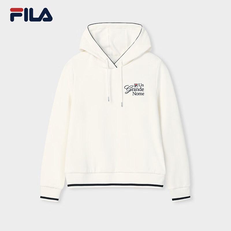 FILA Women s Hooded Knit Sweatshirt S