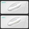 czajbk1 For Mitsubishi Outlander Lancer 9 10 ASX L200 Eclipse Pajero Canter Ralliart Mirage Car Door Handle Whole Body Decor Stickers