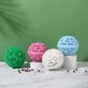 Stain Removal & Anti-Tangle Silicone Ceramic Laundry Balls for Clothes Purification and Care