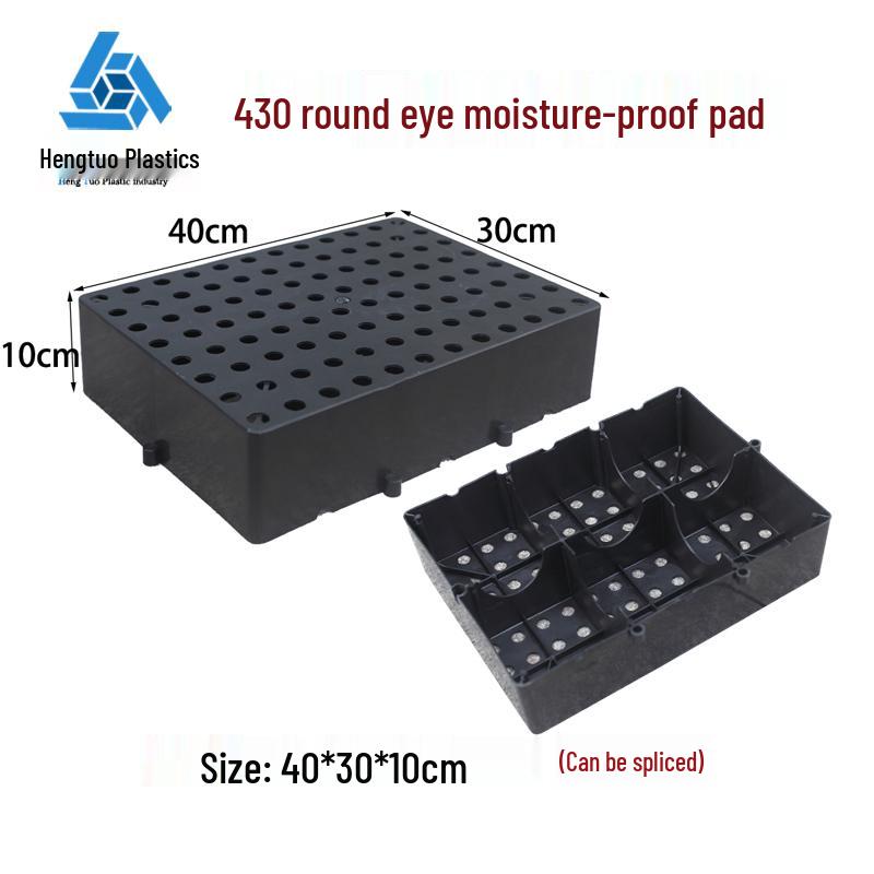 Moisture-Proof Interlocking Plastic Pallet Tray for Warehouse Storage