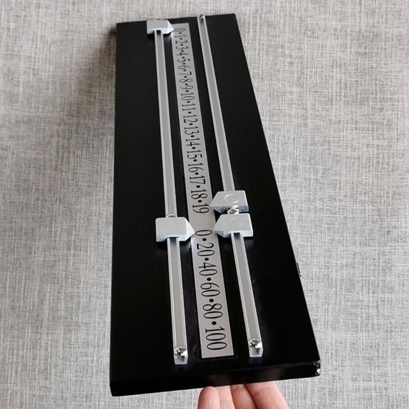 Billiard Tool for Club Billiard Scoreboard Wall Mounted Snooker Game Score Board