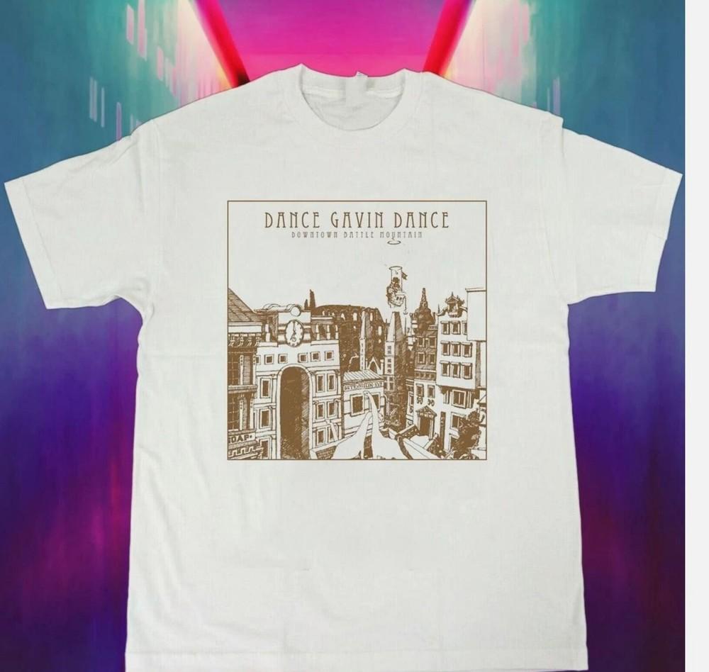 DANCE GAVIN DANCE DOWNTOWN BATTLE MOUNTAIN T Shirt Full Size