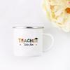 Personalised Teacher Mug with Name Thank You for Helping Me Grow Gift Nursery Primary Teacher Appreciation Gifts Coffee Mug