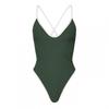 Jack Wills Womens/Ladies Contrast Tie Back One Piece Swimsuit