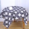 Geometric Burlap Fabric for Fashion, Lining, Sofa, Tablecloths, Curtains, and Pillowcases