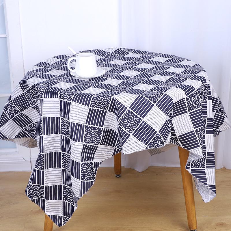 Geometric Burlap Fabric for Fashion, Lining, Sofa, Tablecloths, Curtains, and Pillowcases