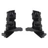 Pair of Front Bumper Bracket Strong Support Left Right Long Lasting Easy Install 71280T20A01 for Cars