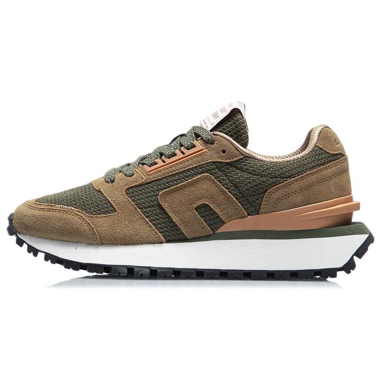 Li-Ning Counterflow YueHua  Olive Green Tan  Men s AGLR181-3 EU 46⅓