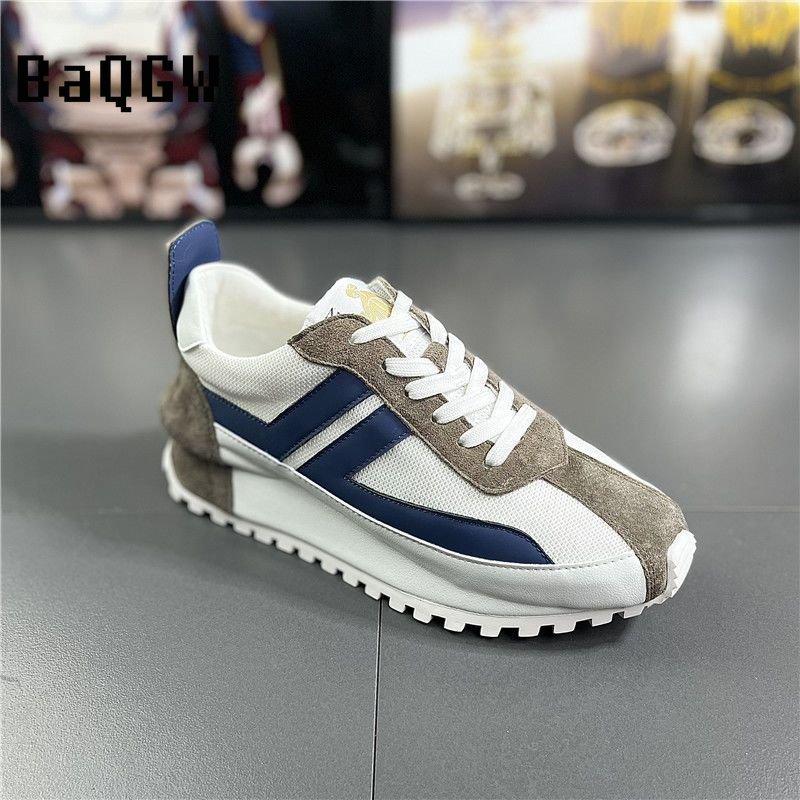 Fashion Chunky Sneakers Mesh Breathable Fashion Men Shoes Designer Increased Platform Male Vulcanize Luxury Walking Shoes Sport Trainers