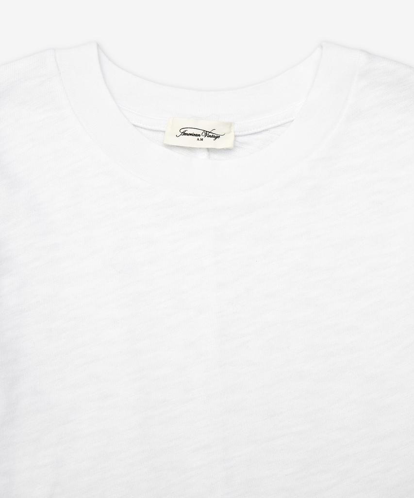 Amelikanbintiji Sonoma Short Sleeve T-Shirt - White / Son28Ge26Blanc