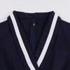 Fashion Women's Temperament Long Sleeve Waist Slim Fit Swing Dress Small Dress