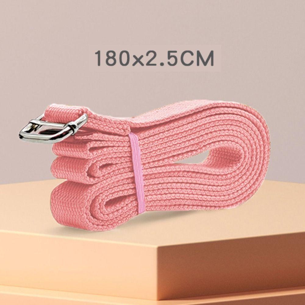 

Pilates Yoga Stretching Tension Belt Durable Yoga Fitness Belts Exercise Belt розовый