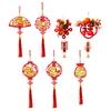 Chinese New Year Hanging Decoration Pendant Festival Decor Traditional for Party Living Room Office Celebration