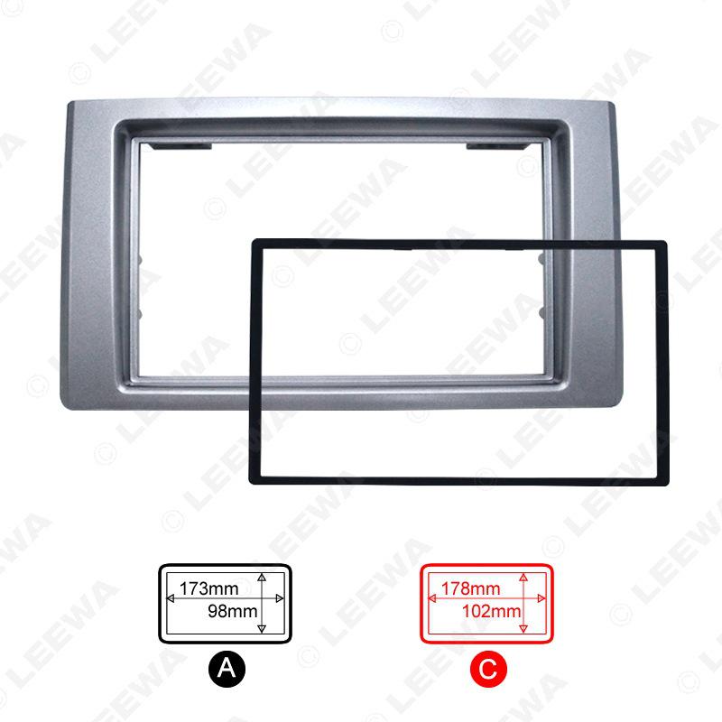 IVECO 2DIN Car Radio DVD Modification Faceplate for Audio/Video Systems