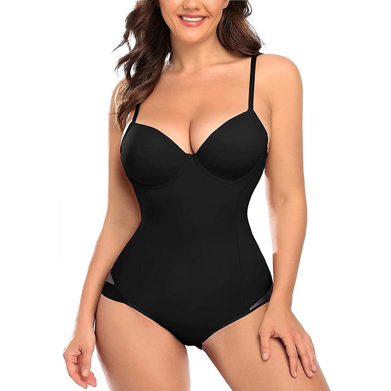 Women Seamless One Piece Bodysuit Tummy Control Butt Lifter Shapewear