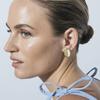 Boucles d'oreilles - Kadrea - Œil-de-chat - Or jaune 18 ct - Pour femme