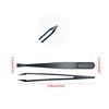 Electronics DIY Repair Tool Precision Tweezers Set Carbon Fiber for Craft