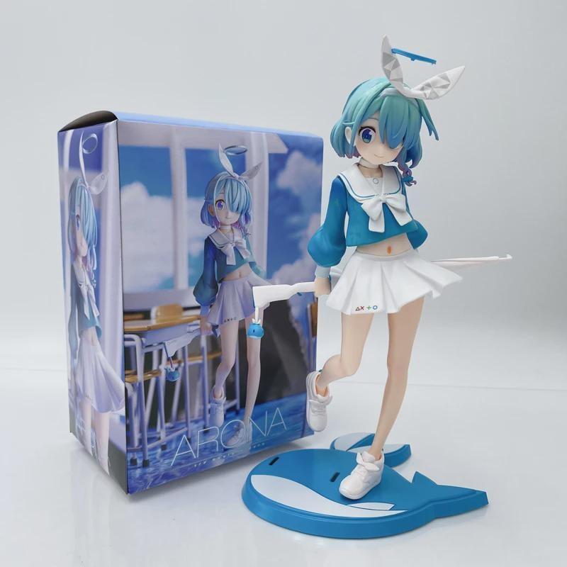 Blue Archive Arona Figure Anime Girl Action Figure Collectible Model Doll Toys